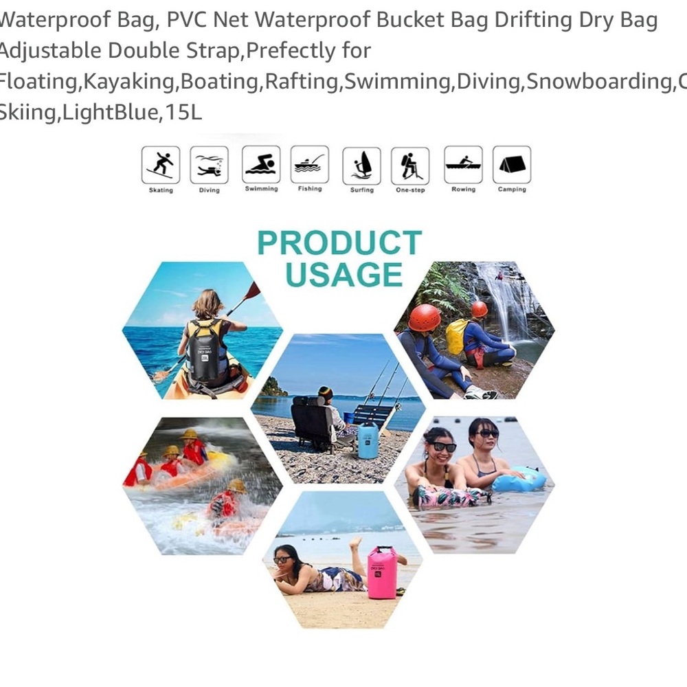 NWT Dry Bags size 15L - Picture 2 of 3